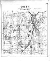 Colon Township, Sturgeon Lake, Palmers Lake, Colon Junction, St. Joseph County 1893